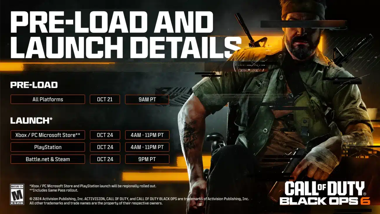 call of duty black ops 6 pre-load