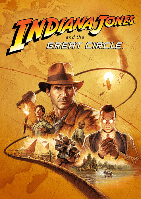 indiana jones and the great circle poster